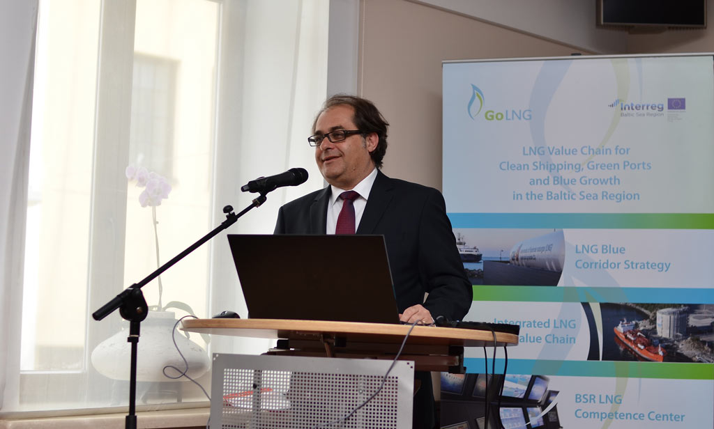 Uczestnicy konferencji Go LNG – Building LNG competence and business partnership for the Baltic Sea Region