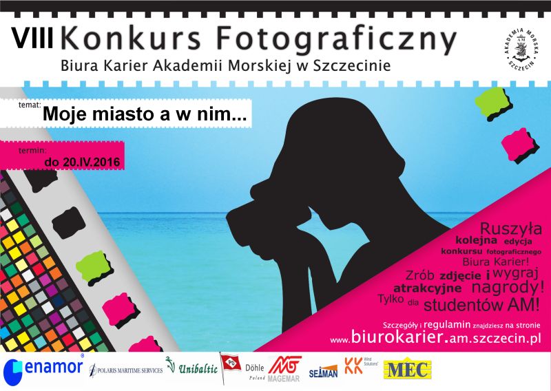 Konkurs fotograficzny Biura Karier - plakat