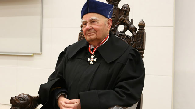 Prof. Aleksander Walczak doctorate honoris causa by Polish Naval Academy