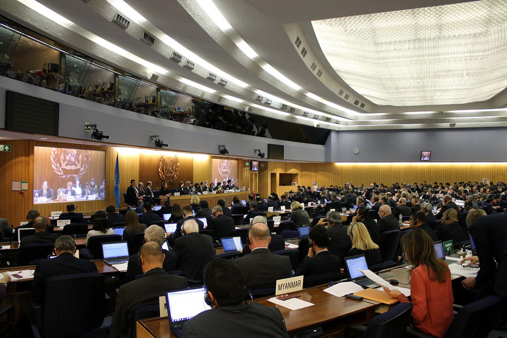 Photo 1. Plenary sessions of the HTW Sub-committee.