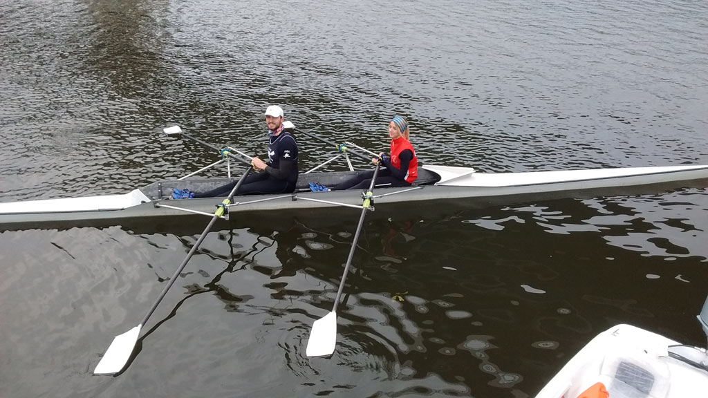 Independence Regattas participants in the boat