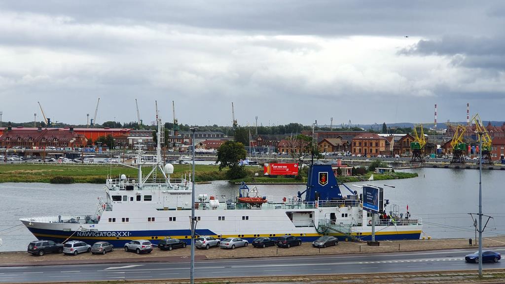 m/s Nawigator at the quay in Szczecin