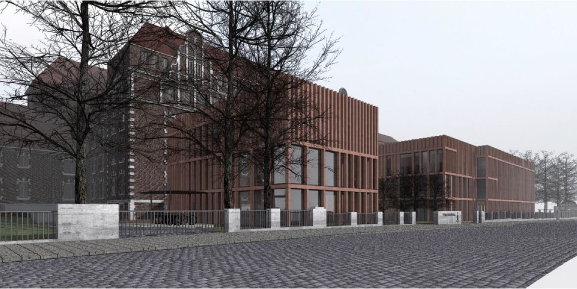 Budynek Centrum Symulatorów Promów i Offshore - wizualizacja projektowa