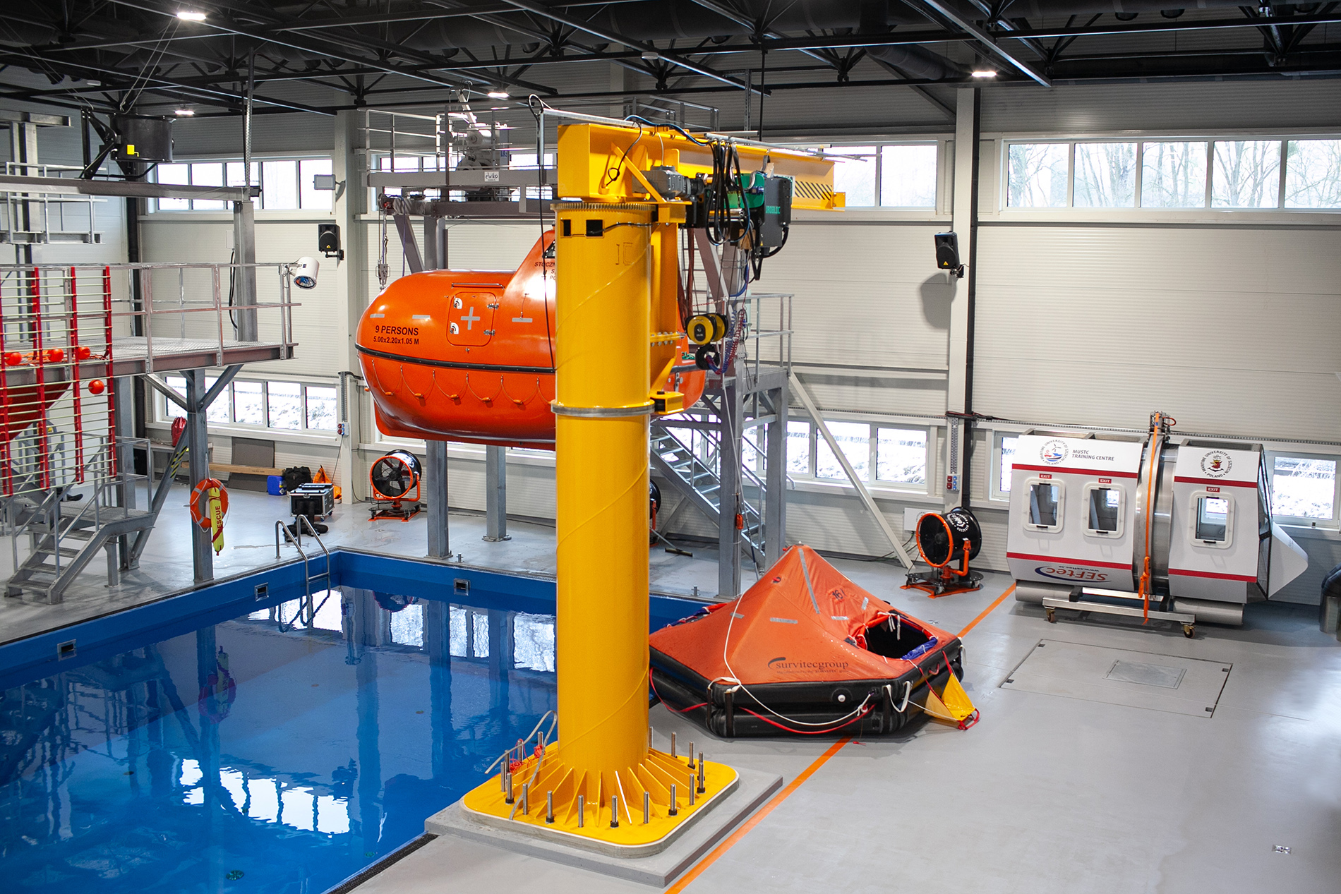 Basen i wnętrze CSO