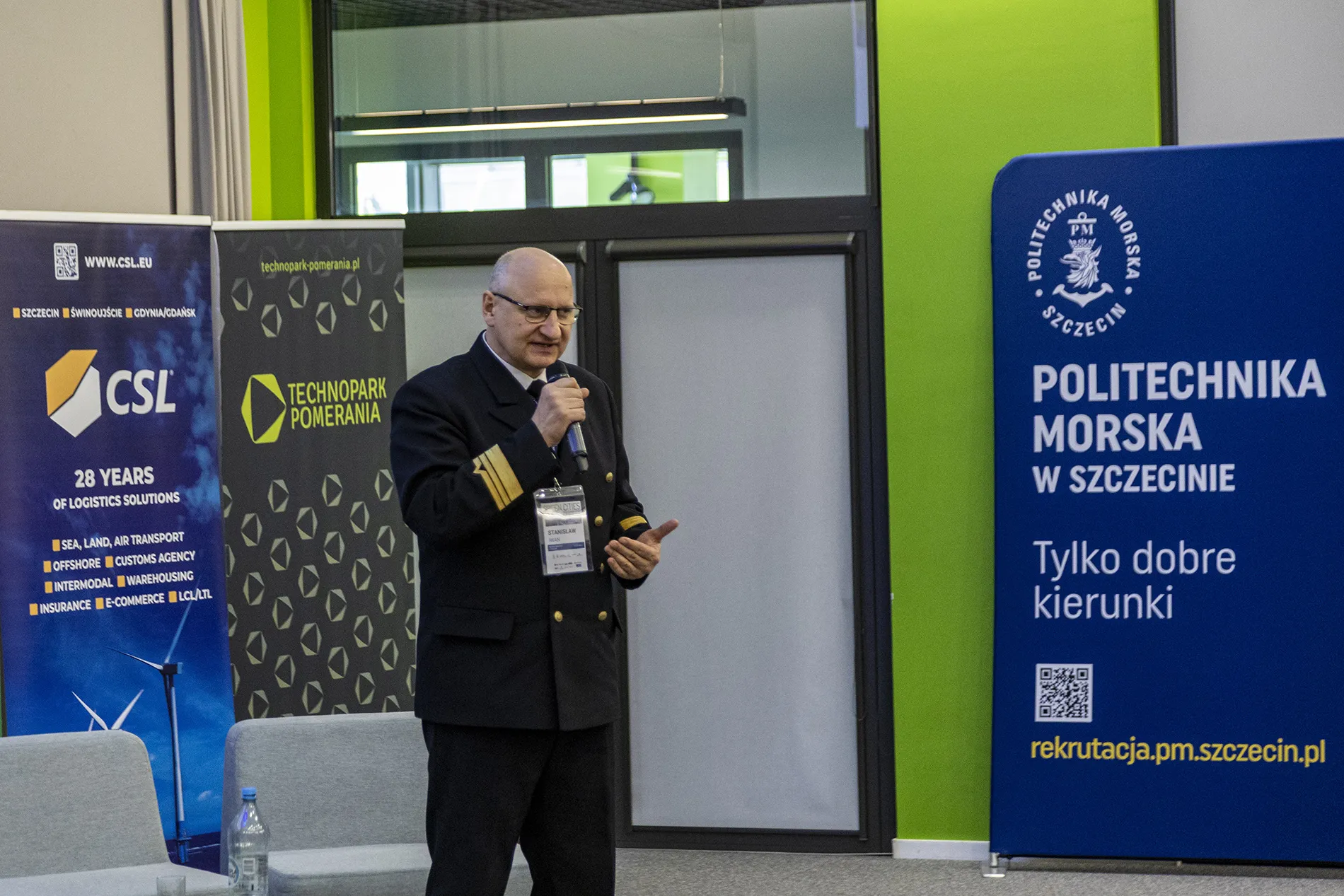 Dziekan WIET Stanisław Iwan otwiera konferencję Green Cities