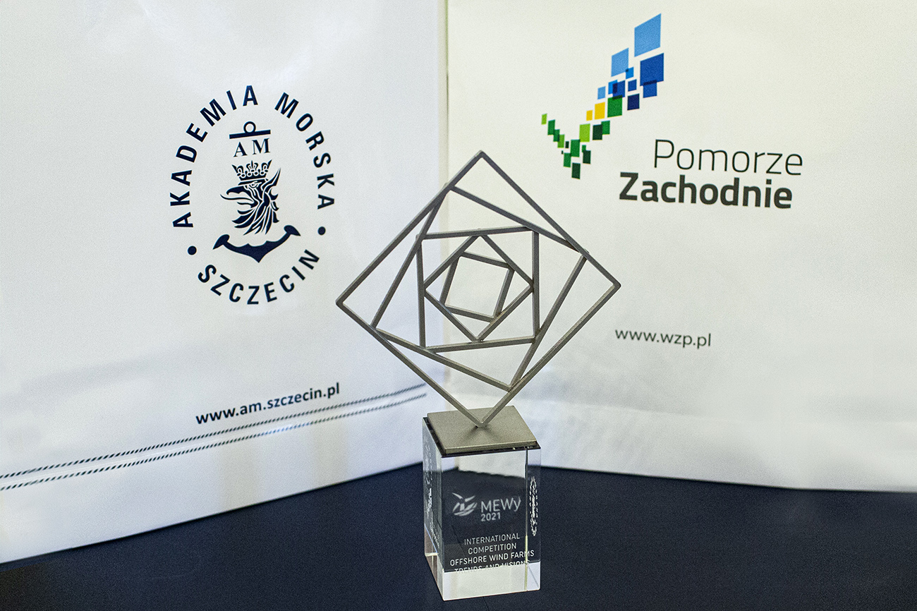 The award and logos of the organizers of the MEWy 2021 competition