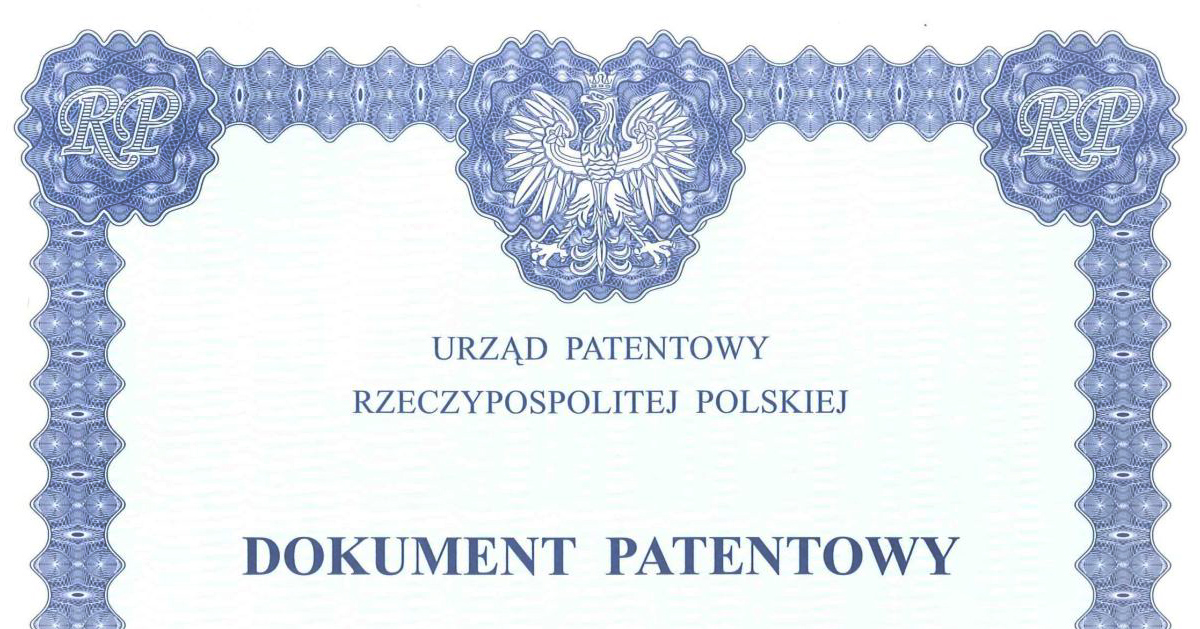 Patent RP - dokument patentowy