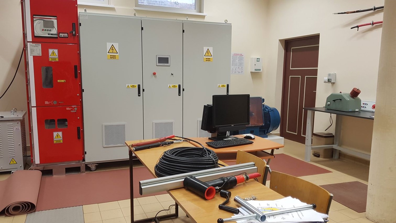 Interaktywna Pracownia Aparatów Wysokich Napięć na Politechnice Morskiej w Szczecinie