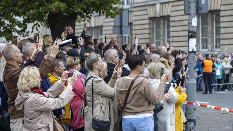 Publiczność na uroczystej inauguracji roku akademickiego na PM