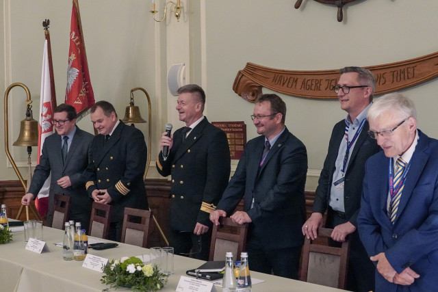 Uczestnicy zjazdu prorektorów podczas obrad w Akademii Morskiej w Szczecinie-23.06.2022