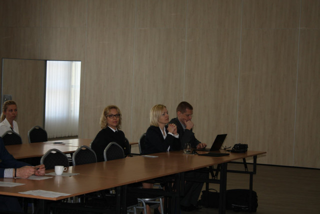 Participants giving speech during the Sea Ports Conference 2018