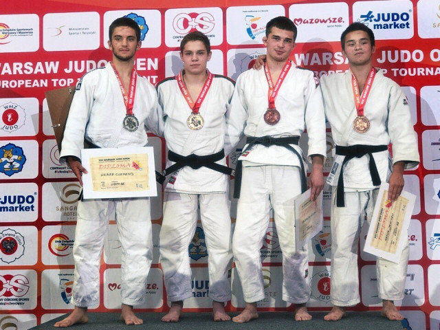 Zwycięzcy zawodów w judo