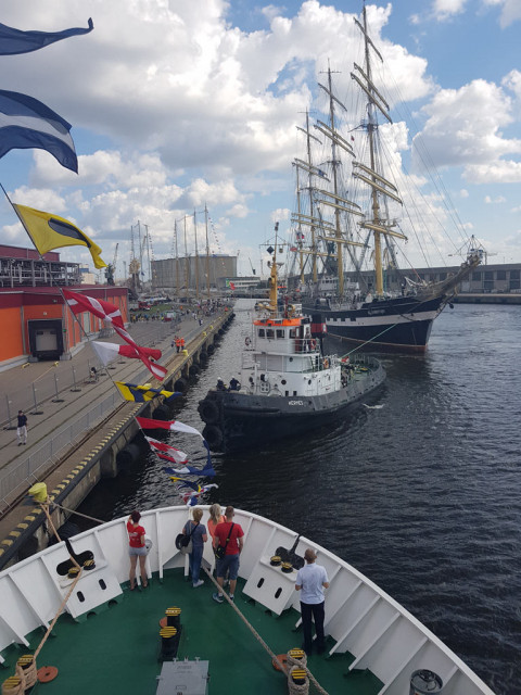 Migawki ze zlotu żaglowców Tall Shipp Races w Szczecinie