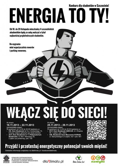  „Energia to Ty – włącz się do sieci!” - baner