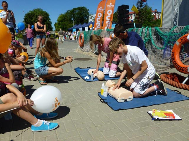 Uczestnicy festiwalu „Festival of Sails Kołobrzeg 2013”