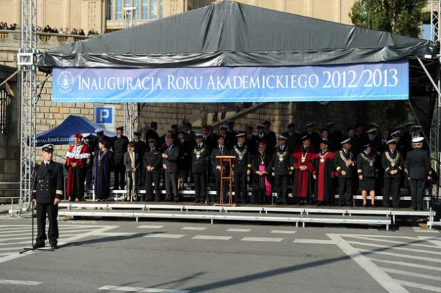 Uroczysta Inauguracja Roku Akademickiego 2012/2013 w Akademii Morskiej w Szczecinie