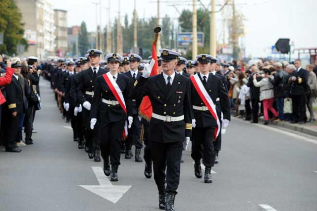 Poczet sztandarowy, Uroczysta Inauguracja Roku Akademickiego 2012/2013 w Akademii Morskiej w Szczecinie