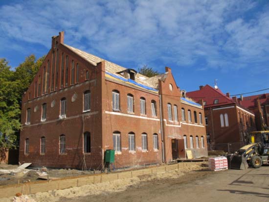 OSRB Kolobrzeg - in the course of reconstruction