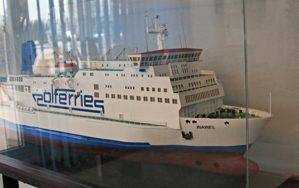 M/f Wawel is the first PŻB ferry where NAVDEC was installed (photo Weronika Bulicz).