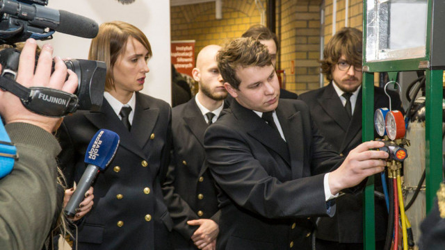 MUS authorities at the launch of the new laboratory