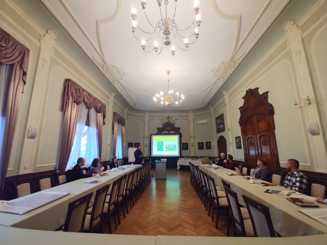 Students during training session at the Senate Hall