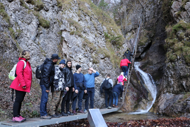 MUS students during a visit to Slovakia