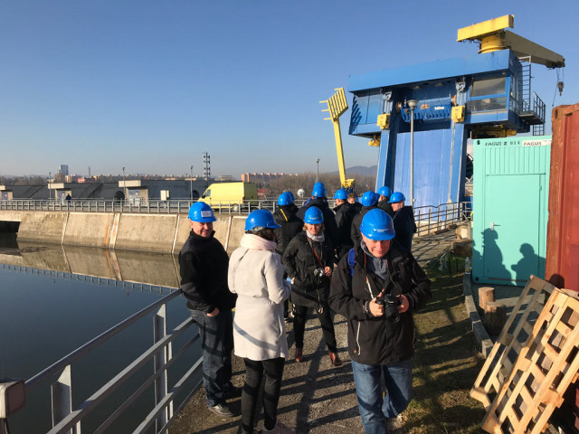 MUS students during a visit to Slovakia