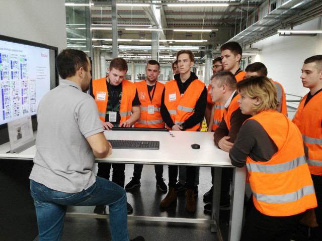 MUS students during a visit to Slovakia