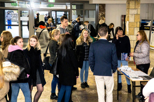 The First Job fair at MUS participants,  photo Tomasz Kwiatkowski