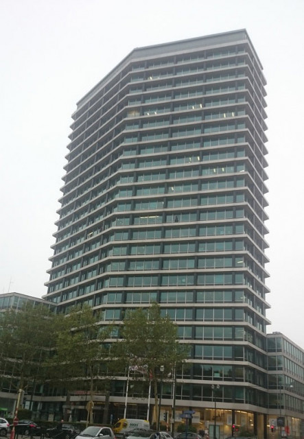 The Louise Tower building, the office of COST association in Brussels  (author’s private photo) 