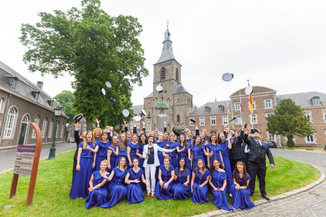 The Choir of the Maritime University of Szczecin  at the CantaRode festival in Spain