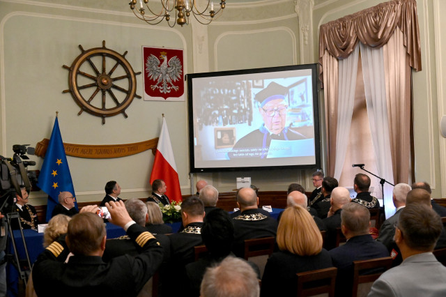 Zgromadzeni goście podczas uroczystości nadania doktora honoris causa