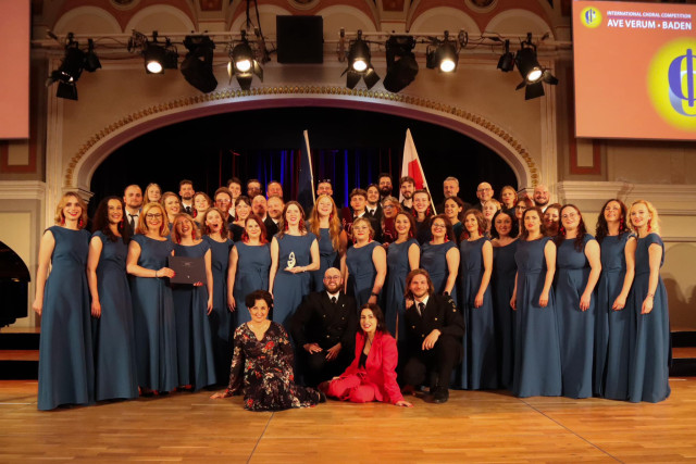 Chór Politechniki Morskiej w Szczecinie zdobył laury konkursu International Choral Competition Ave Verum