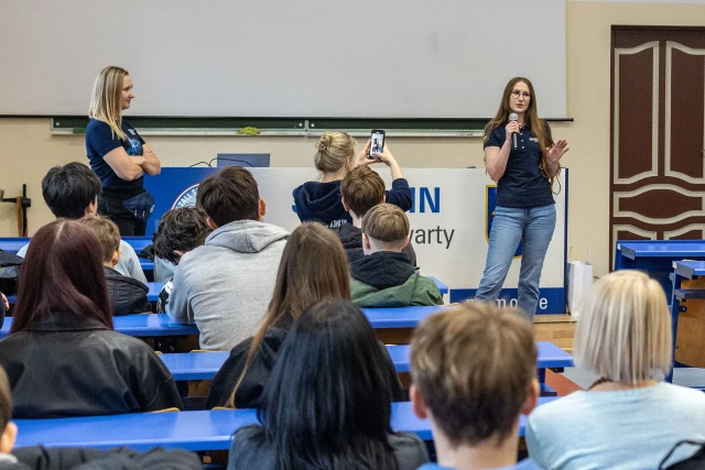 Spotkanie z absolwentką PM podczas Dni Otwartych 