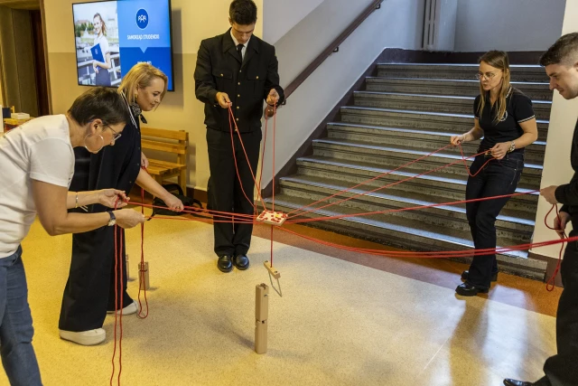 Studenci PM bawią się podczas obchodów Międzynarodowego Dnia Studentów ma PM