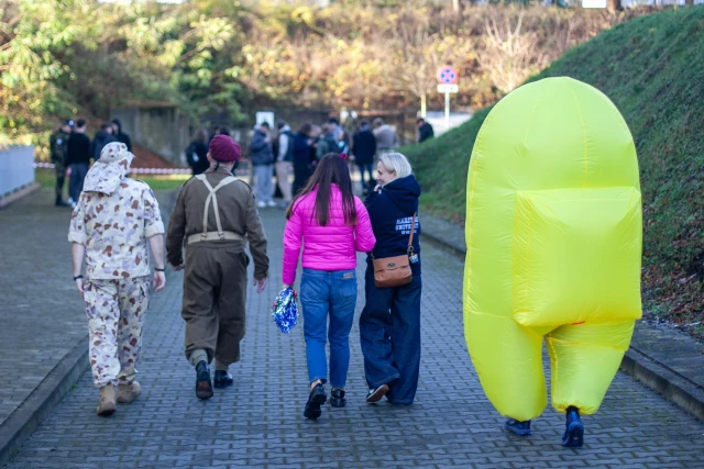Pracownicy PM podczas obchodów Międzynarodowego Dnia Studentów ma PM