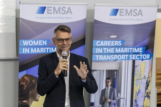 Andrea Tassoni, szef Biura EMSA podczas EMSA Open Day