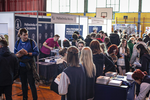 Targi edukacyjne Edu Day 2023 w Szczecinie - widok ogólny