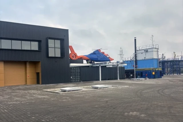 Model helikoptera rzeczywistych rozmiarów do szkoleń w POSRM