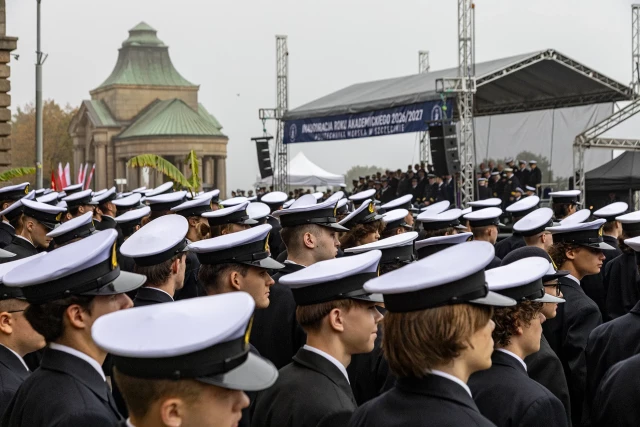 Studenci pierwszego roku PM na inauguracji