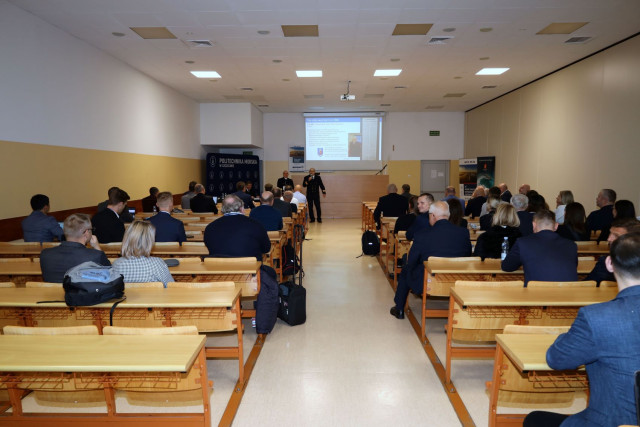 Speech of Prof. Lucjan Gucma at the first day of the conference