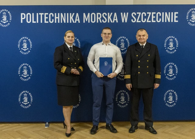 Prorektor PM, nagrodzony student i Rektor PM