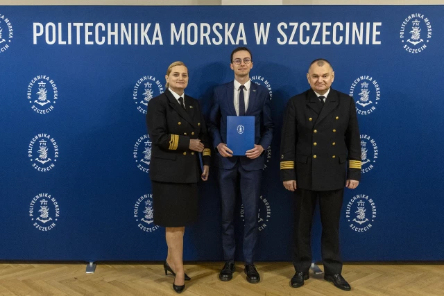 Prorektor PM, nagrodzony student i Rektor PM