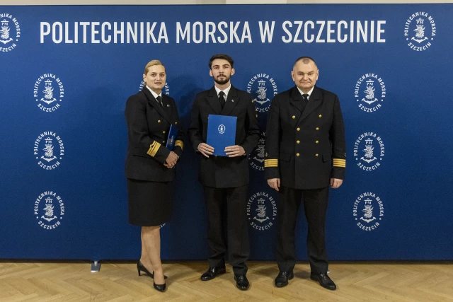 Prorektor PM, nagrodzony student i Rektor PM