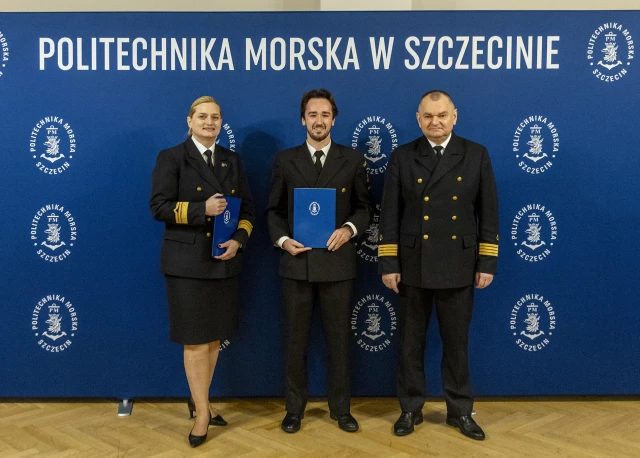 Prorektor PM, nagrodzony student i Rektor PM