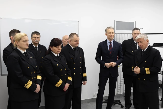 Władze i przedstawiciele PM z Sekretarzem stanu w Ministerstwie Infrastruktury Arkadiuszem Marchewką