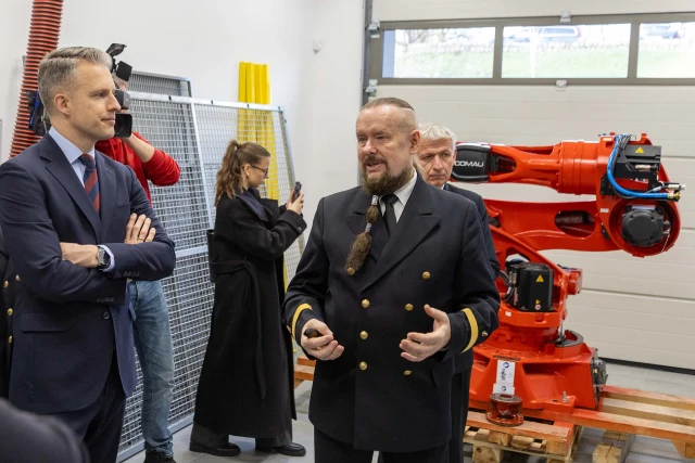 Władze i przedstawiciele PM z Sekretarzem stanu w Ministerstwie Infrastruktury Arkadiuszem Marchewką