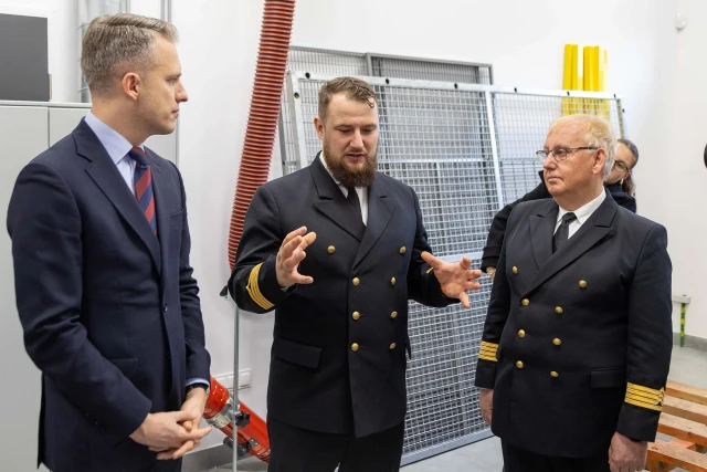 Władze i przedstawiciele PM z Sekretarzem stanu w Ministerstwie Infrastruktury Arkadiuszem Marchewką