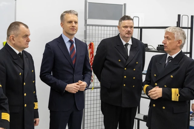 Władze i przedstawiciele PM z Sekretarzem stanu w Ministerstwie Infrastruktury Arkadiuszem Marchewką