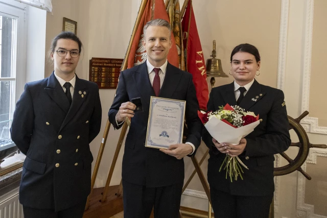 Wiceminister Arkadiusz Marchewka na spotkaniu ze studentami PM